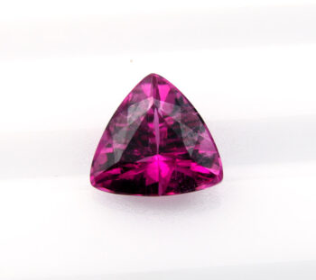 gem stone - pink trillIon cut tourmaline