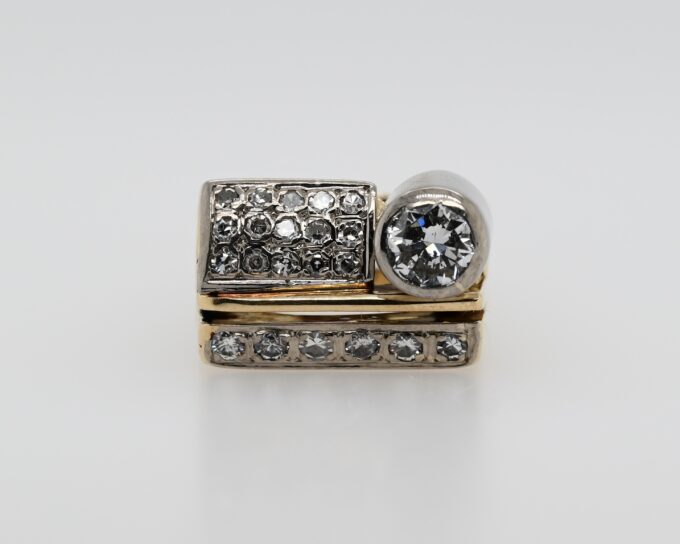 14K Custom Tom Giannis Ring